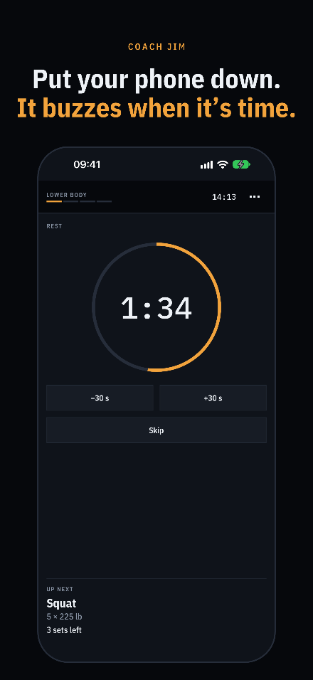 Rest timer